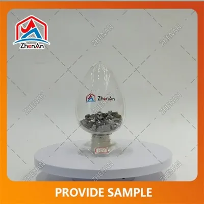 Ferrovanadium da 10 mm in argento 50%