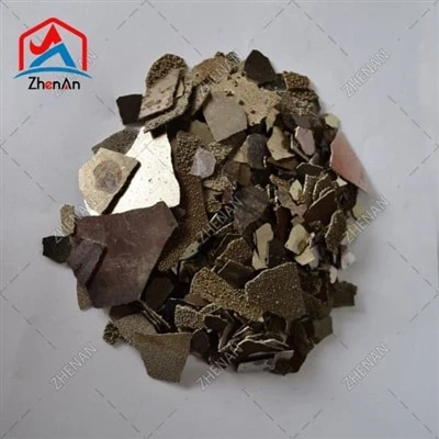 Scaglie di manganese di spessore 1–2 mm per lega